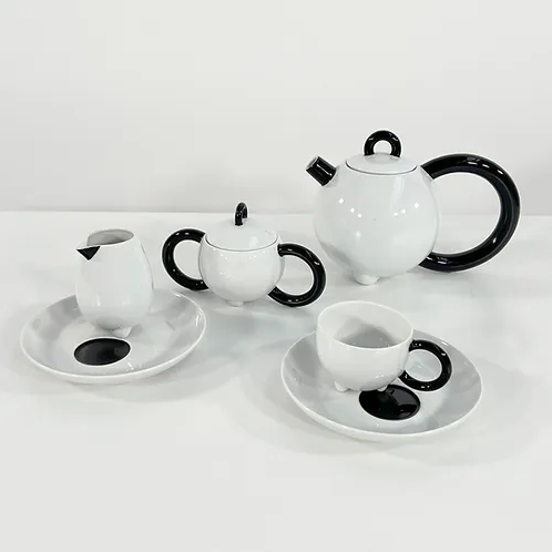 Service à thé Postmoderne en céramique