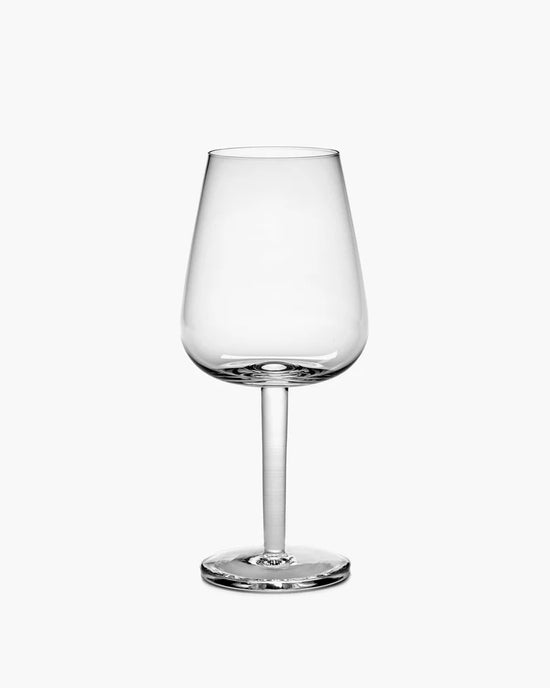 Verre vin blanc courbé transparant Base - Lot de 4
