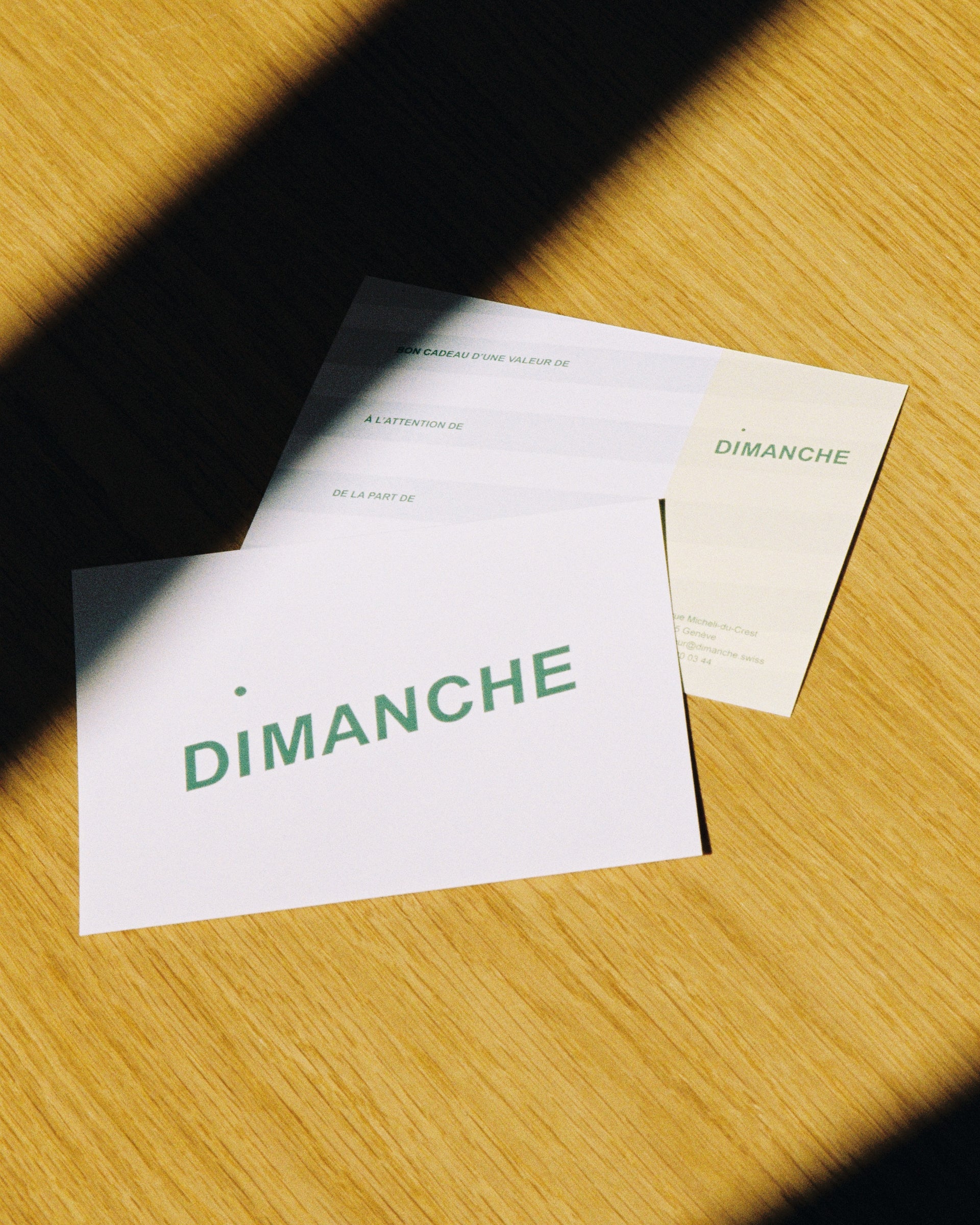 Dimanche Gift Card